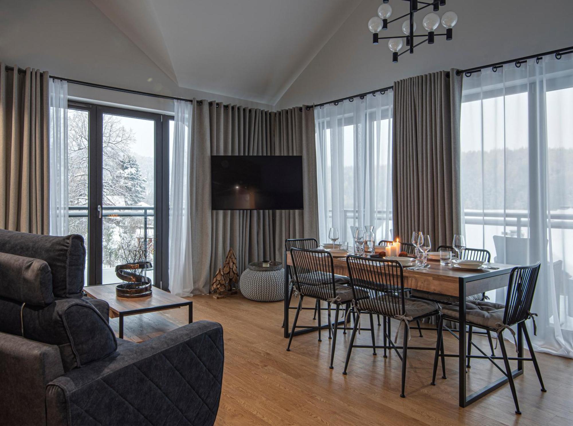 Wonder Home - Apartamenty Karpatia Resort Tuz Przy Stoku I Blisko Szlakow Turystycznych Karpacz Luaran gambar
